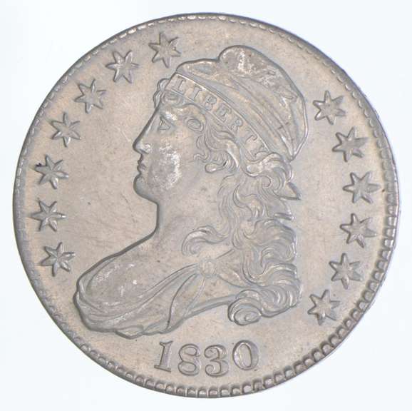 1830 Capped Bust Half Dollar