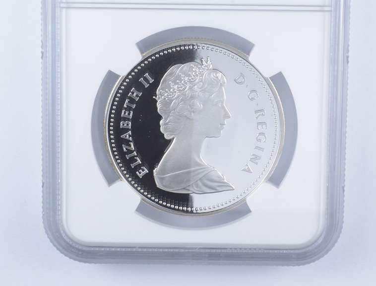 PF70 UCAM 1982 Canada $1 Silver - Regina Centennial - Graded NGC