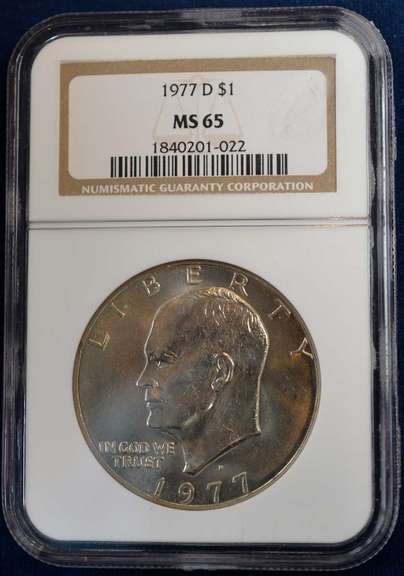 1977-D MS65 $1