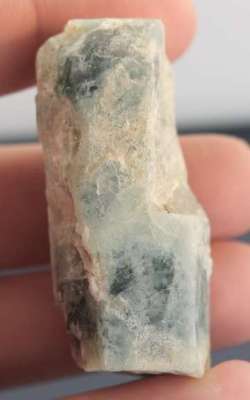 Collectors 204.93ct untreated uncut Aquamarine
