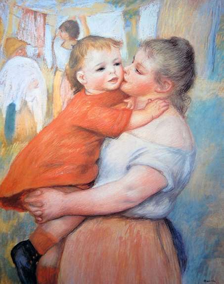 Pierre Auguste Renoir, Aline and Pierre