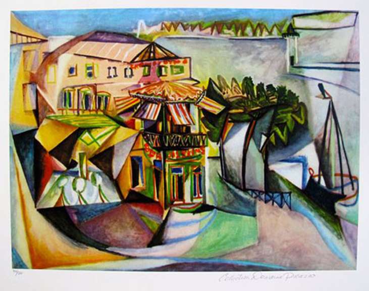 Pablo Picasso, Café At Royan