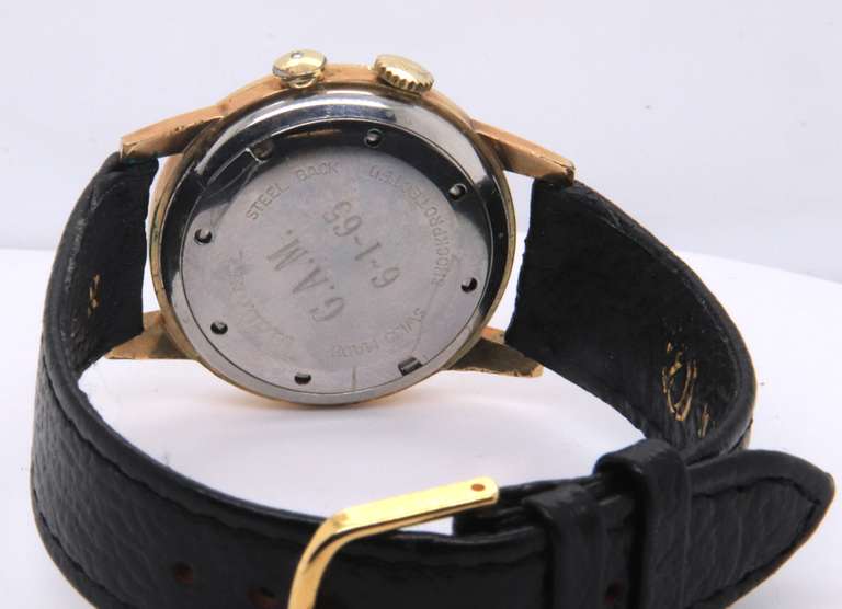 Waltham Alarm Shock Protected Gold Plated Watch