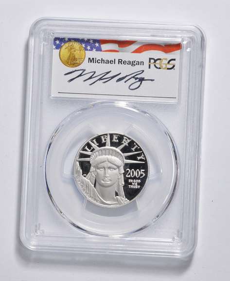 PR69DCAM 2005-W $50 Statue Of Liberty 1/2 Oz .999 Fine Platinum - PCGS