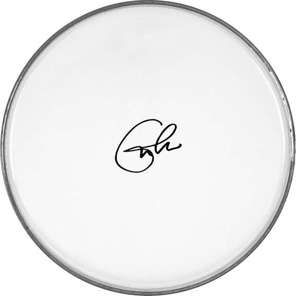 Eric Clapton Autographed Facsimile Signed Drum Head