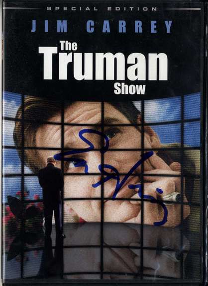Ed Harris Autographed Signed Truman Show DVD Case
