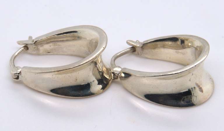Sterling Silver Hoop Earrings