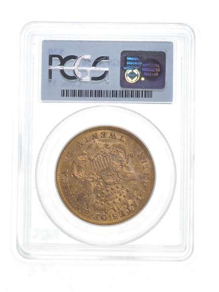 AU50 1871-S $20 Liberty Head Gold Double Eagle - Graded PCGS