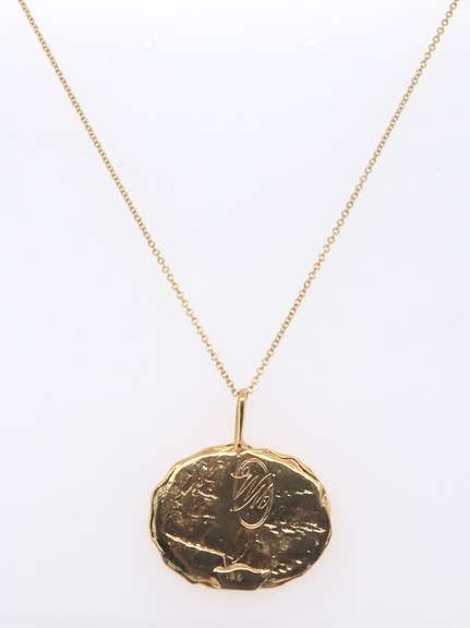 Beautiful Greco Roman Chariot Pendant on Chain