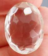 Huge! 34.66ct all white natural Quartz