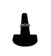 Sterling Silver Ring with Pearls
