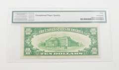 Very Fine 30 EPQ 1928 $10 US Gold Certificate FR#2400 (AA Block) - PMG