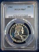 1963 PCGS PR67 50C