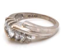 Brilliant White Gold Marquise Diamond Band
