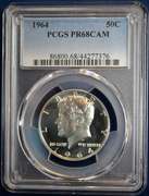 1964 PCGS PR68CAM 50C