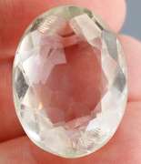 Huge! 34.66ct all white natural Quartz