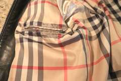 Burberry Men's Leather Jacket