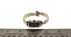Gucci 6800 Ivory Dial Leather Strap Women's Watch