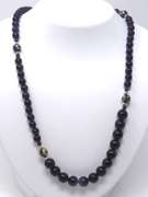 Graduated Amethyst Beads Necklace