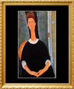Amedeo Modigliani, Portrait of Mde Hebuterne