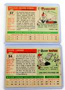 2 Topps 1955 Baseball Cards