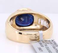 Gorgeous Rubies and Diamond Yellow Gold Owl Ring