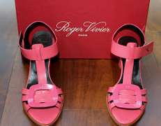 Roger Vivier, Paris designer shoes.  Made in Italy