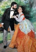 Pierre Auguste Renoir, Alfred Sisley and His Wife
