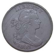 1803 Draped Bust Large Cent - S.257 - Small Date - Large Fraction