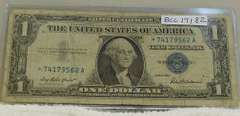 1957 Star Note $1 Sil Cert, circ.