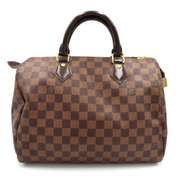 Louis Vuitton Ebene Damier Speedy Bag