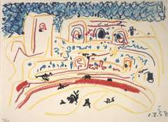 PABLO PICASSO (AFTER) UNTITLED (1.8.57 I) 1961