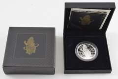 2017 United Kingdom 1 Oz Silver Proof 2 Pound Coin - Lion of England