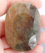 UNTREATED! Huge! 587.5ct blue green Sapphire