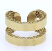 Italian Design Yellow Gold Ring