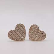 14kt White Gold Diamond Earrings