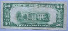 $ 20 Series of 1929 National Currency New York Note