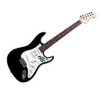 Robert Johnson Tribute Concert Autographed Guitar Rundgren Gray Wimbish ACOA