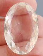 Huge! 38.44ct all white natural Quartz