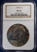 1978-D $1 MS65 NGC