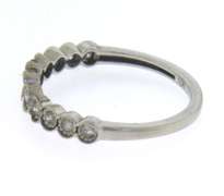 Brilliant White Gold Illusion Set Diamond Band