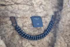 Authentic Burberry Prorsum Sherling and Suede Jacket