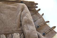 Authentic Burberry Prorsum Sherling and Suede Jacket