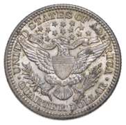 1909 Barber Quarter