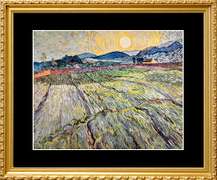 Vincent Van Gogh, Landscape with Ploughed Fields