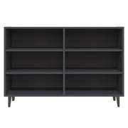 Sideboard Gray 40.7"x13.8"x27.6" Chipboard