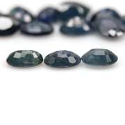 7.86ct blue green Sapphire set from Madagascar
