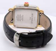 Michele Deco Madison Two Tone Diamond Dial Quartz Watch
