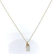 Favorite Set of 1.03ct Opal Stud, Ring and Necklace