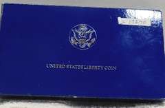 2 pc: 1986 PRF Liberty Sil Dol & Cl Hf